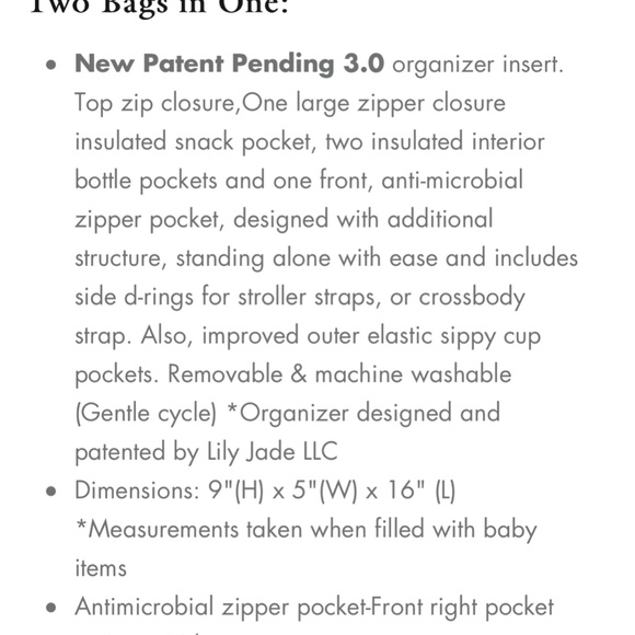 Lily Jade Meggan Diaper Bag - Picture 9 of 9